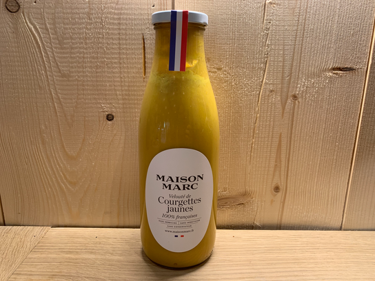 Velouté de courgettes jaunes