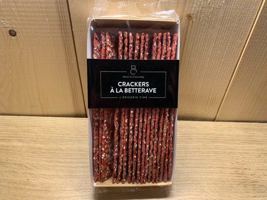 Crackers à la betterave