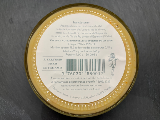 Crème d'asperges des Landes