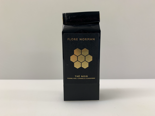 Thé noir pomme miel cannelle et gingembre - sachet 50gr