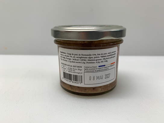 Terrine de cochon et Calvados Christian Drouin