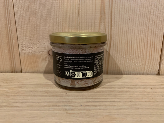 Rillettes de canard
