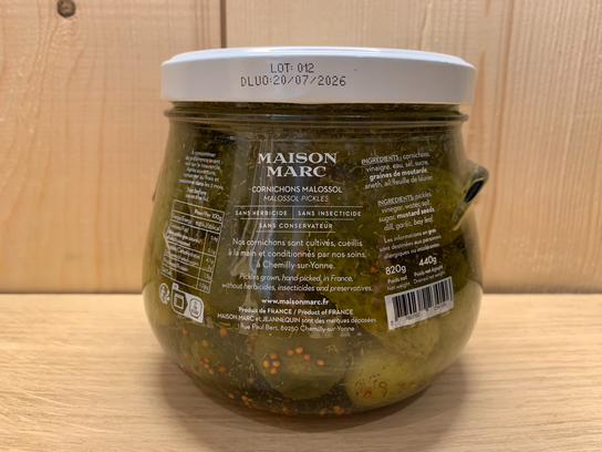 Cornichons Malossol