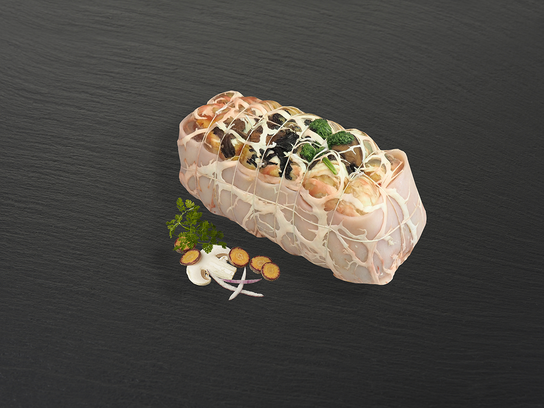 Rôti de chapon aux marrons