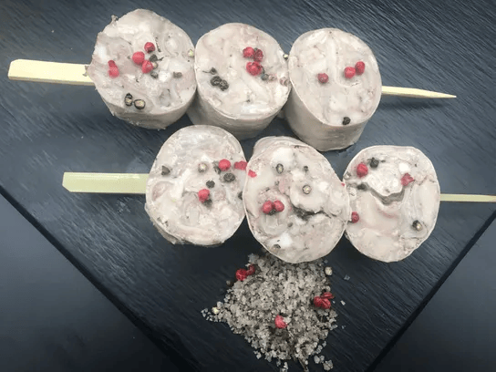 Brochette d'andouillettes