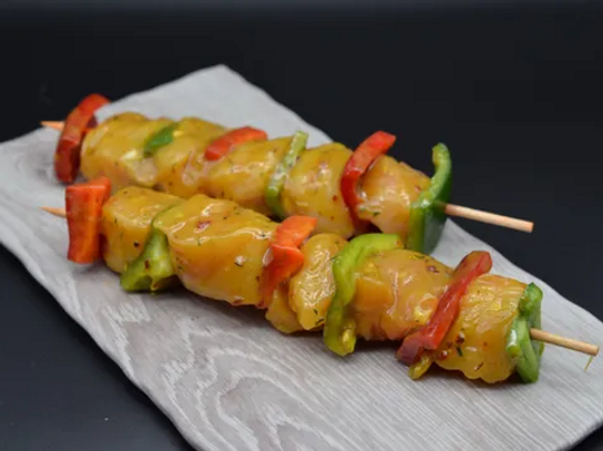 Brochette de poulet marinée Citron