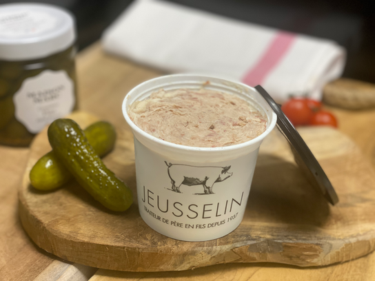 Rillettes d'oie et porc