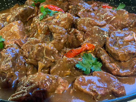 Bœuf en sauce