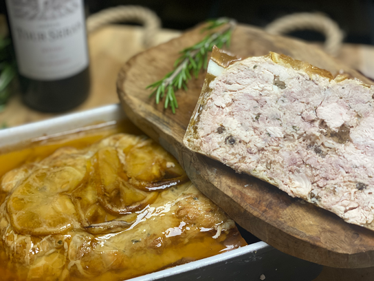 Terrine de poulet citron