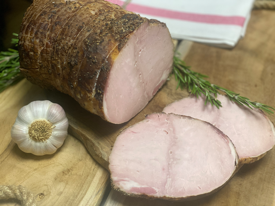 Rôti de porc cuit