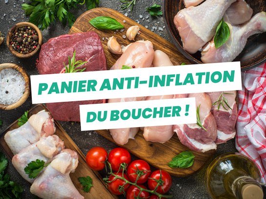 Panier anti-inflation du boucher
