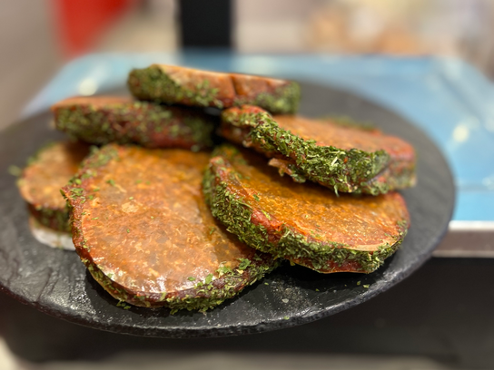 Steak haché à l’ail