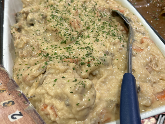 Blanquette de veau cuite