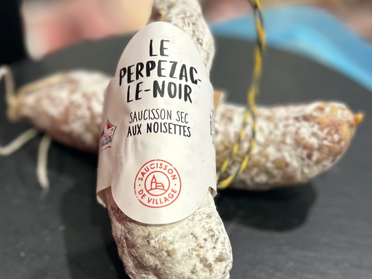 Saucissons sec aux noisettes