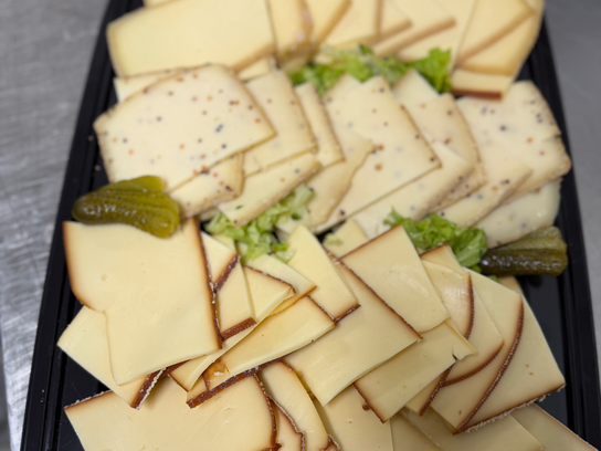 Plateau raclette avec fromage( morbier , fumé ..)