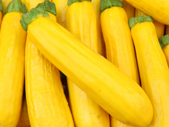 Courgettes jaunes