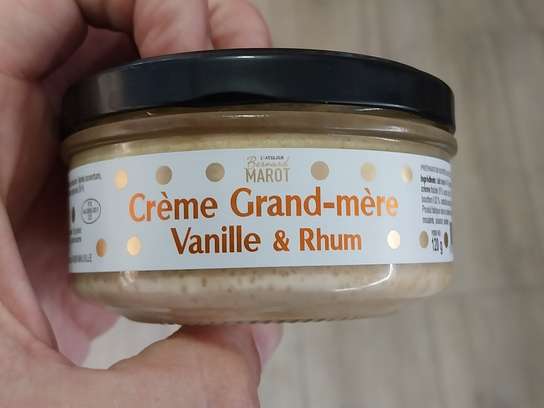 Crème dessert rhum vanille