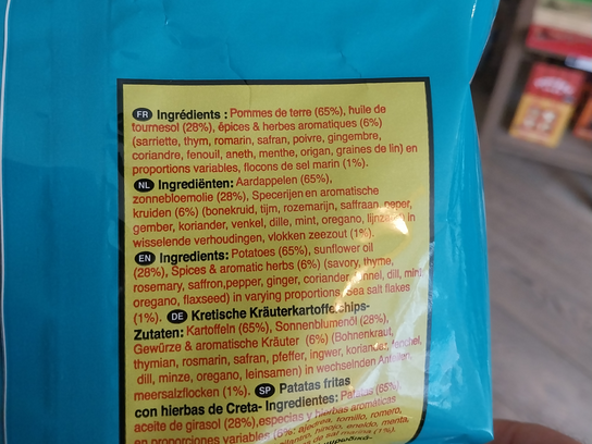 Chips Crétoises