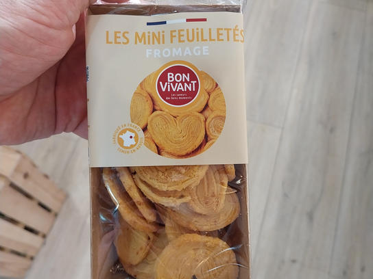 Les mini feuilletés fromage