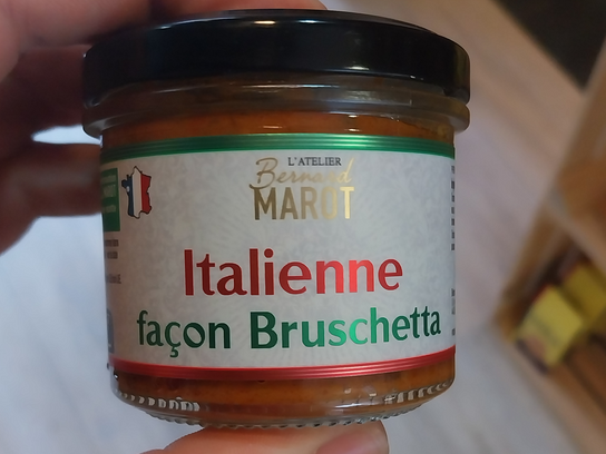 Tartinable italienne façon bruschetta