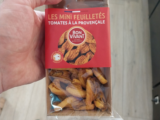 Les mini feuilletés tomates à la provençale