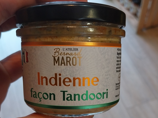 Tartinable indienne façon tandoori