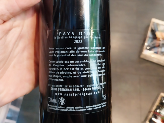 Saint Preignan signature