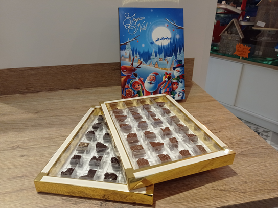 Calendrier de l'Avent "Luxe pére noel"