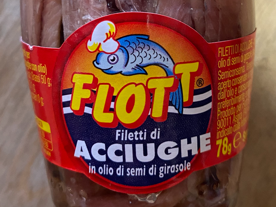 Filet d'anchois