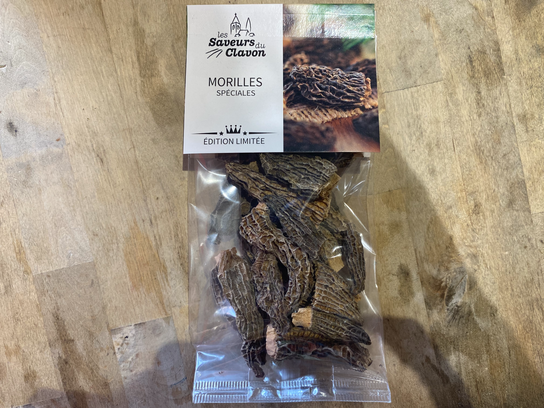 Morilles séchées