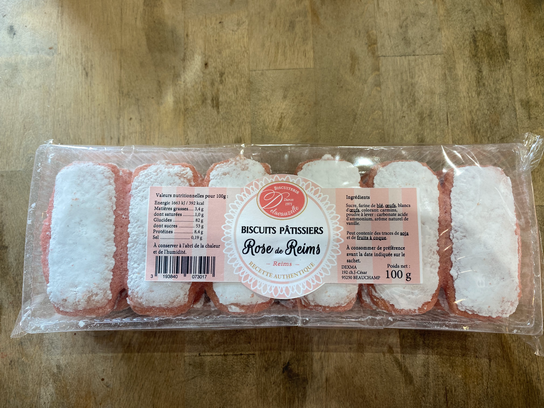 Biscuit rose de Reims Fossier