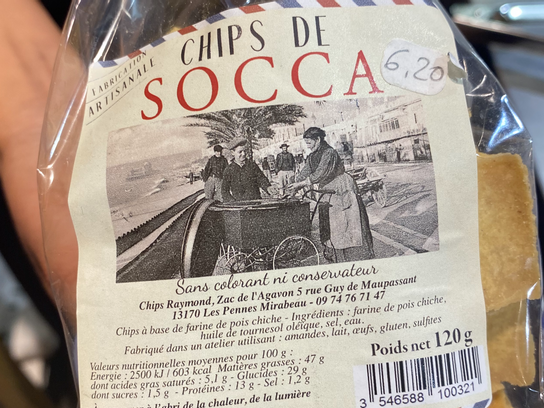 Chips de Socca