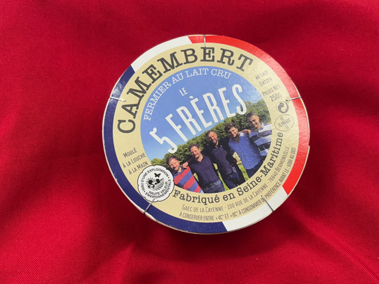 Camembert - 5 Frères (lait cru)