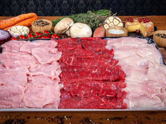 Plateau de pierrade pour 4 personnes