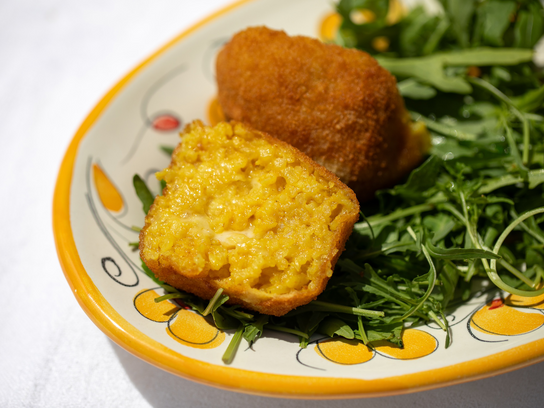 Polpette de riz & mozzarella