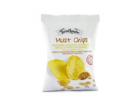 Chips à la truffe blanche et miel