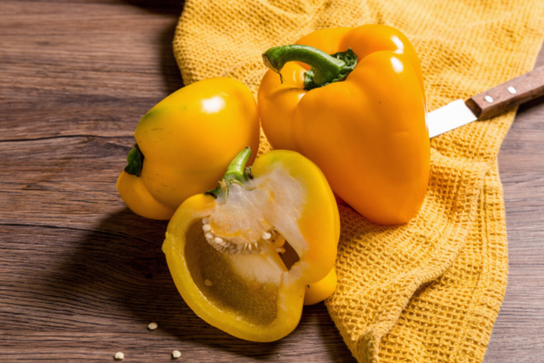 Poivrons jaunes