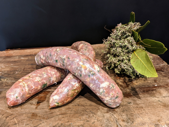 La saucisse de porc et de veau