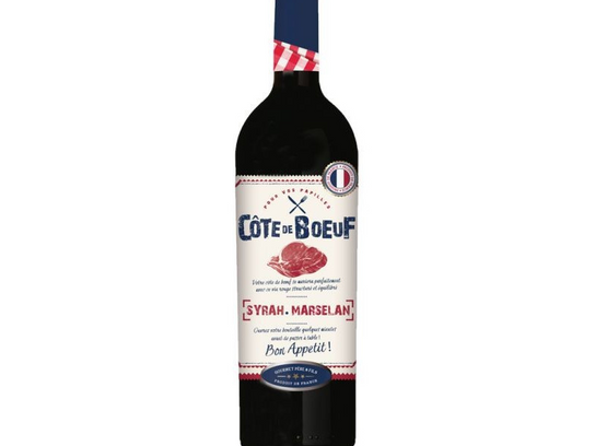 Vin rouge "Côte de boeuf"