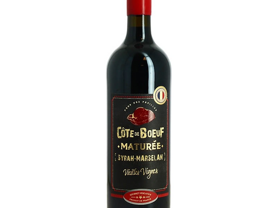Vin rouge "Côte de boeuf maturée"