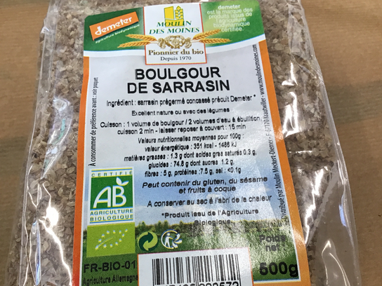 Boulgour de sarrasin