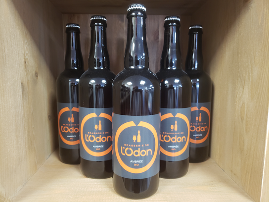 Bière ambrée 75cl