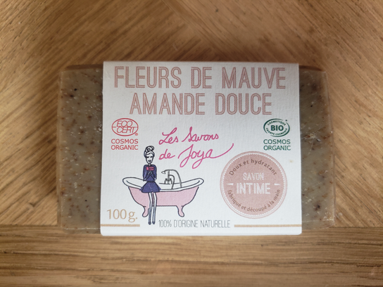 Savon Fleur de Mauve et Amande douce BIO