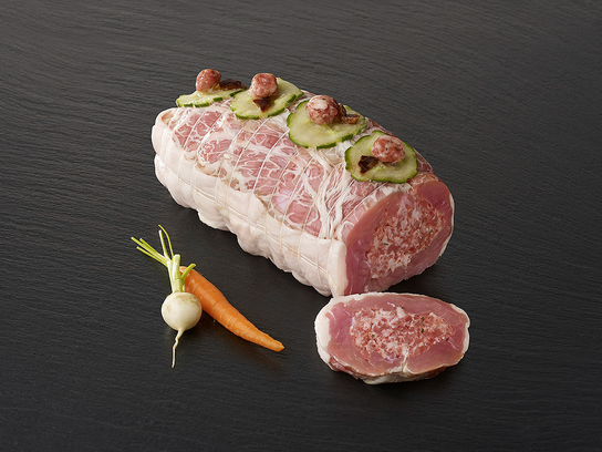 Rôti de veau farci
