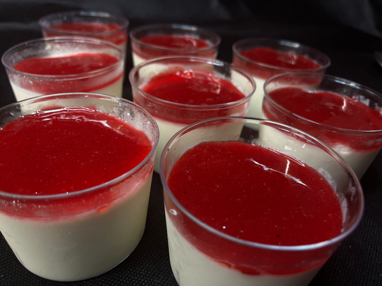 Panna Cotta Fruits Rouges