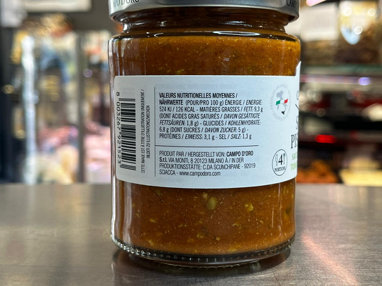 Sauce Tomate à la Pistache