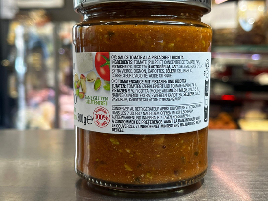 Sauce Tomate à la Pistache