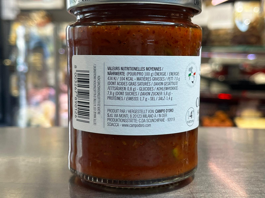Sauce Olive Verdi