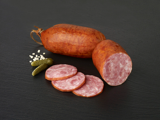 Saucisson à l'ail fumé - entier