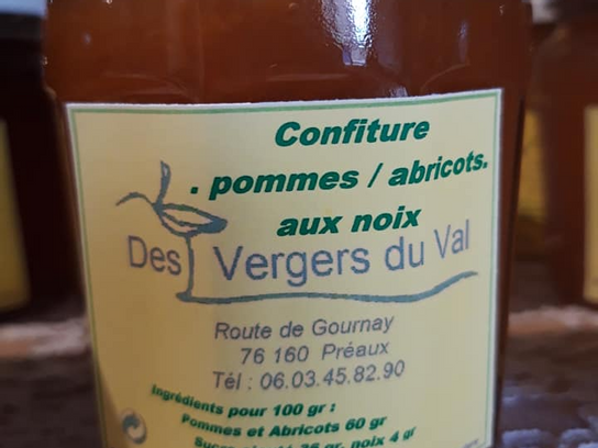 Confiture framboise & vanille